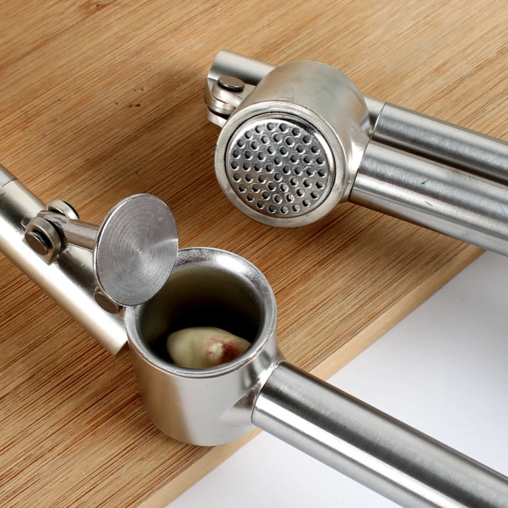 Masher Manual Crusher Ginger Press Easy Clean Stainless Steel Anti-slip Garlic Presser Squeezer | Дом и сад