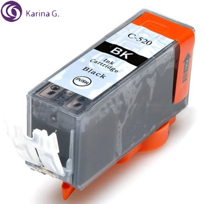 Совместим с Canon Φ PGI520 CLI521 чернильный картридж для PIXMA MP980 MP990 и т. д.|Чернильные