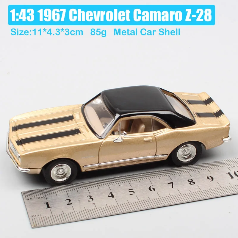1/43 весы винтажные Мини-машинки для Chevrolet Camaro Z28 Chevy гоночный автомобиль литье под