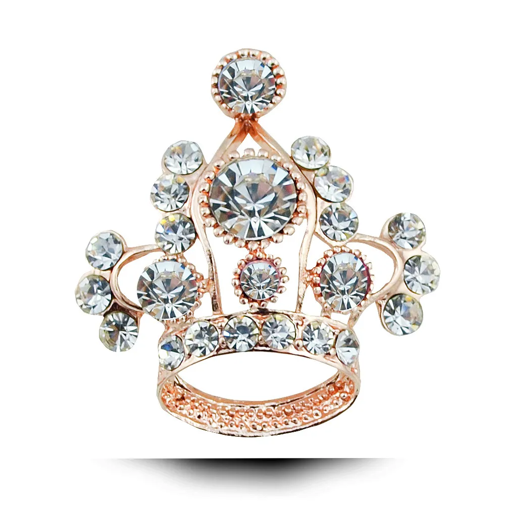 Zhen Tomomi Hot Simple Gorgeous Exquisite Crown Rhinestones Brooch Scarf Buckle Birthday Party Clothing Accessories Jewelry | Украшения и