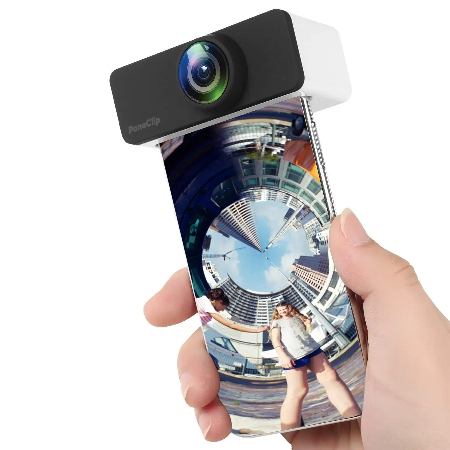 360 градусов панорамный Камера объектив для iPhone X 7 8 полный вид выстрел с зажимом