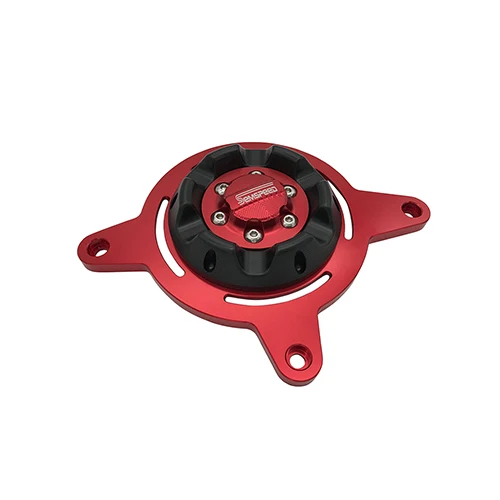 Красный Для YAMAHA NVX 155 150 125 AEROX 155 NVX155 AEROX155- аксессуары для скутеров крышка двигателя защитная накладка крышка протектор - Цвет: Красный