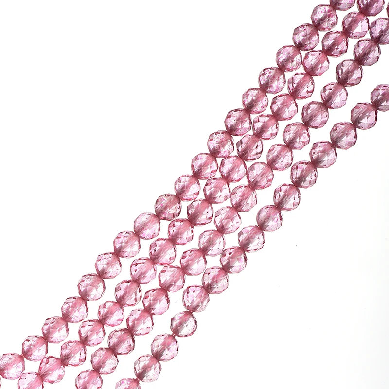 Each pearl is of the same shape and size with a romantic Purple one 3mm-2mm Crystal Loose Beads | Украшения и аксессуары