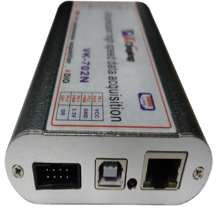 VK702N восемь каналов Ethernet карта сбора данных Тип LAN мВ датчик данных|Датчик ABS| |