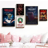 gremlins master movie art posters and prints wall art canvas painting for living room decoration home decor unframed quadros