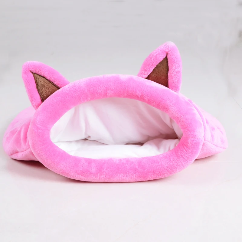 

New cat sleeping bag, autumn, winter, cat's nest, warm half closed for Pet Dog Cat Puppy bed