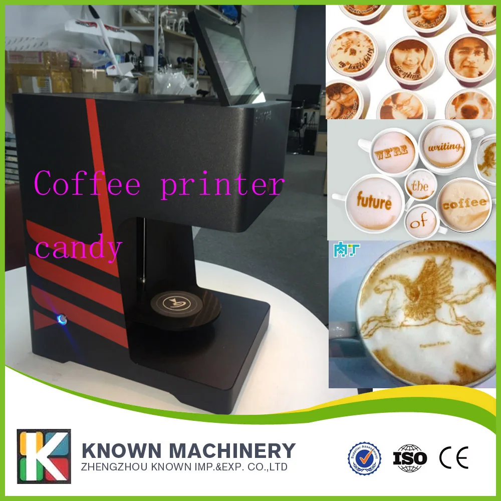 Съедобные чернила напиток Печенье Кофе принтер селфи кофе делая машину|Кухонные