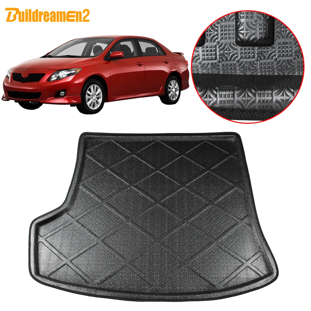 Buildreamen2 коврик для багажника автомобиля Toyota Corolla Altis Sedan подкладка напольного