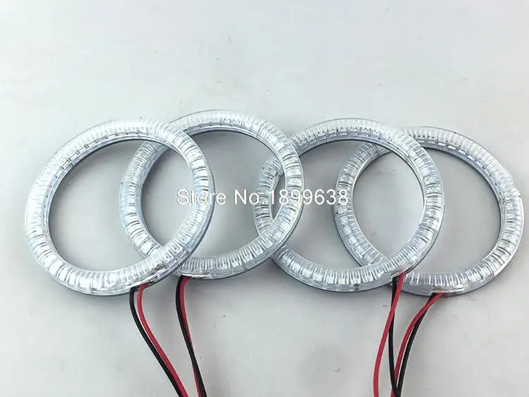4 шт. супер яркие красные, синие, желтые, белые 3528 smd led angel eyes halo Кольца автомобильный Стайлинг для acura tsx 2009-2012