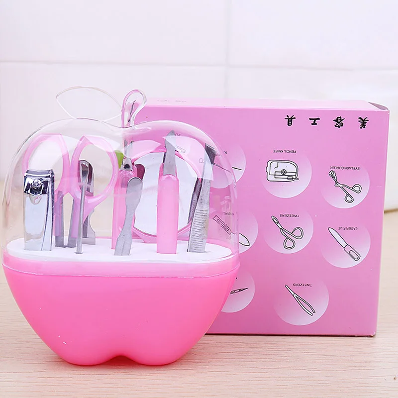 Высококачественная прозрачная оболочка из нержавеющей стали apple набор 9 кусачек