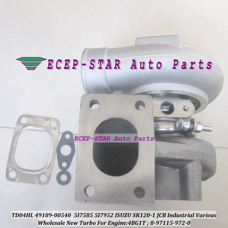 TD04HL 49189 00540 00511 00550 8 97115 0 972 4 97011 Turbo для ISUZU SK120 4BG1 T|Воздухозаборники| |