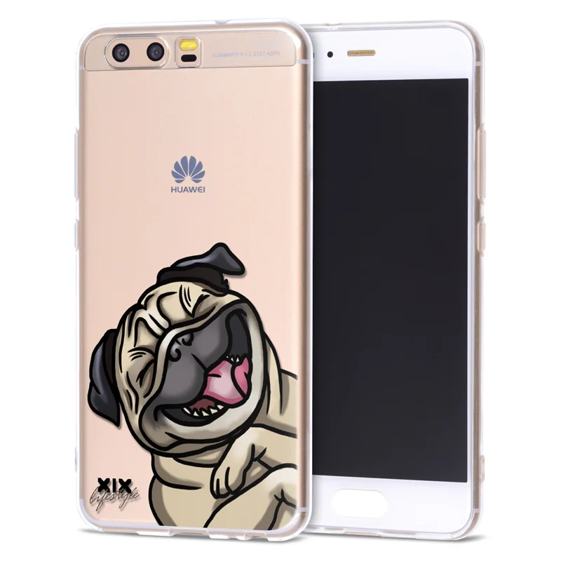 Для huawei P8 Lite чехол для собак мягкий чехол huawei P9 Lite чехол для P8 P10 P20 Lite Pro Plus P Smart Honor 9 для mate 10 Lite