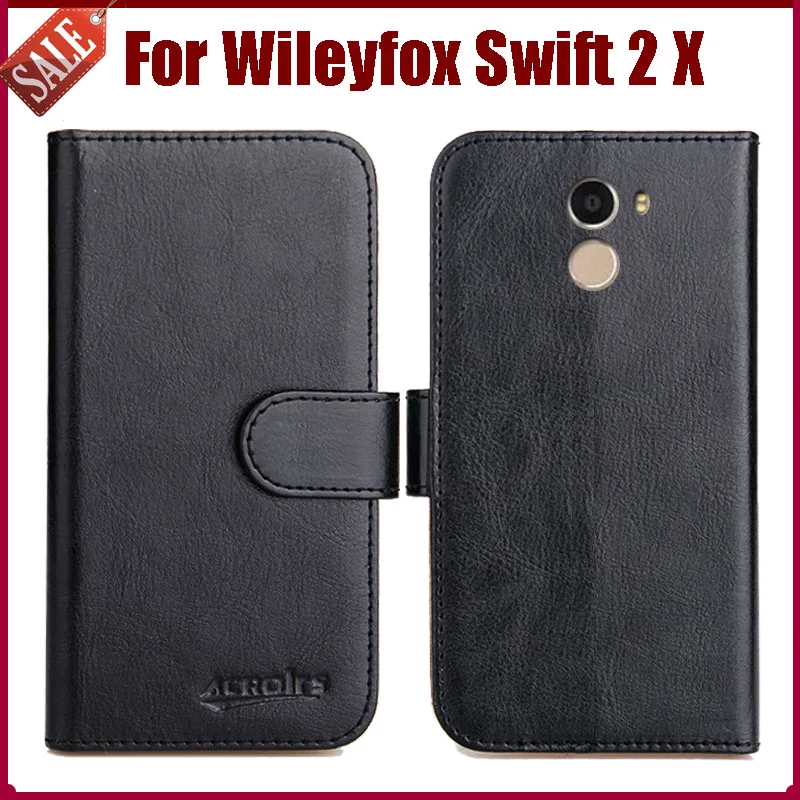 Hot! Wileyfox Swift 2 X Case New Arrival 6 Colors High Quality Flip Leather Protective Phone Cover For |