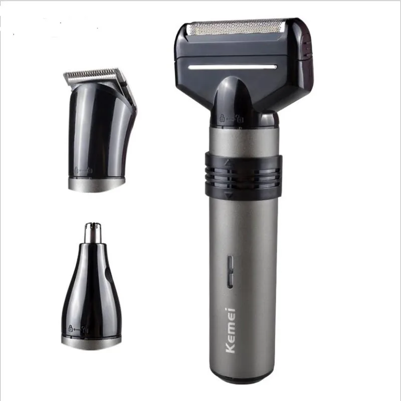 

Washable Electric Man Beard Trimmer Face Shaver Razor Rechargeable Shaving Men Groomer Mustache Haircut Clipper Head Hair Cutter