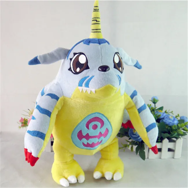 Gabumon Плюшевые игрушки Аниме Digimon Приключения ишида Ямато pet 45 см Tunomon Эволюция высокое качество плюшевые куклы подушка