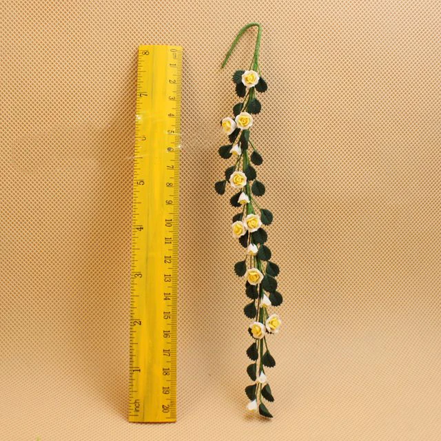 A01-X466 детская игрушка 1:12 кукольный домик Мини Миниатюрный rement кукла аксессуары цветок розовая нить 1 шт