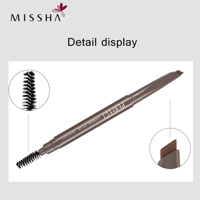 MISSHA, стайлер для бровей, стойкая краска для татуировки бровей, Водостойкий карандаш для бровей, макияж, 4 цвета на выбор