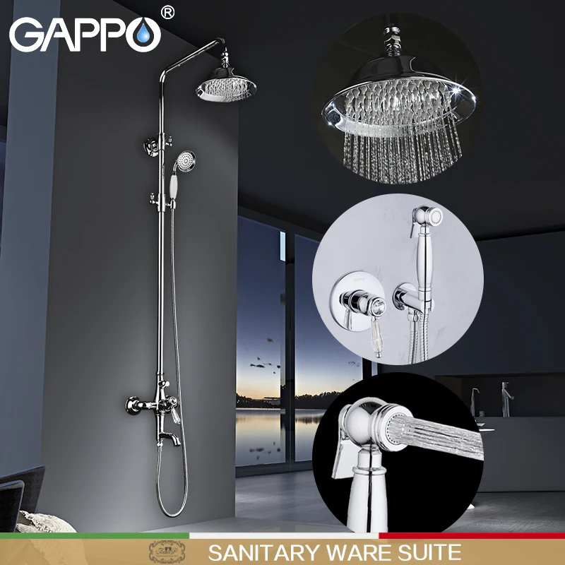 GAPPO Смесители для биде мусульманский Душ смеситель гигиенический душ унитаза