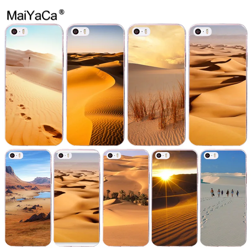 Ультратонкий чехол для телефона MaiYaCa Nature landscape Desert iPhone 8 7 6 6S Plus X 10 5 5S SE 5C 4 4S |