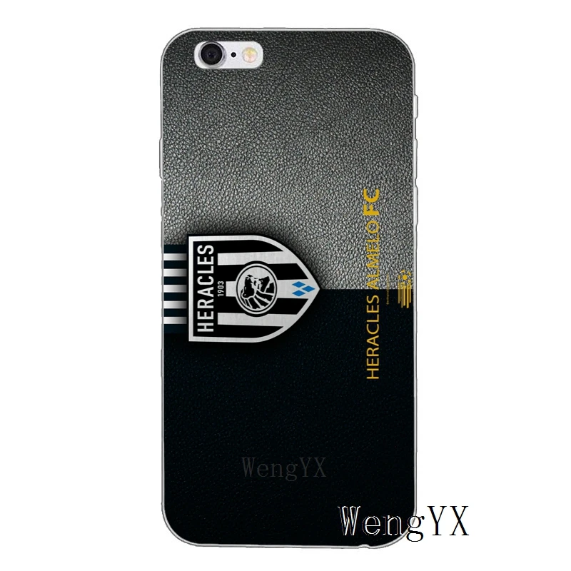 Heracles Almelo для iPhone X XR XS Max 8 7 plus 6s 6 plus SE 5S 5c 5 4S 4 iPod Touch мягкий чехол телефона - Цвет: Heracles-Almelo-A-06