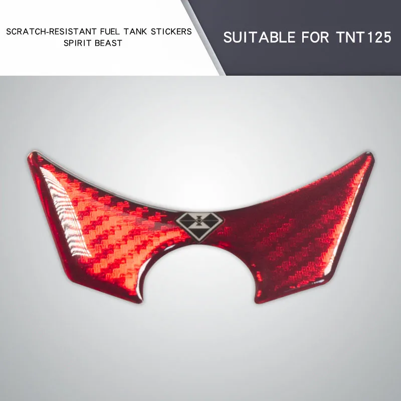 AL10607 Spirit Beast для Benelli TNT125 мотоциклетный топливный бак наклейки из углеродного волокна наклейки устойчивые к царапинам пленка для инструментов - Цвет: AL10607