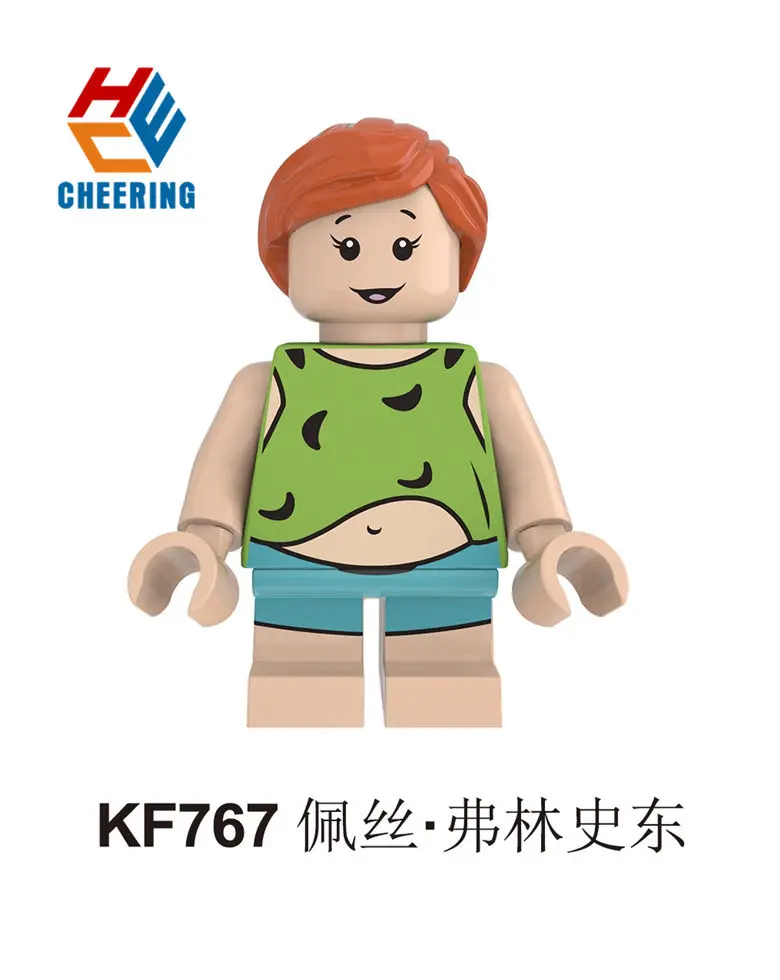 KF767 Without Box Single Sale Building Blocks Famous Movie Five Nights At Freddy Chica Bunny Foxy Spintraft Brick Children Toys Kids Gift KF6071 - Цвет: KF767 Without Box