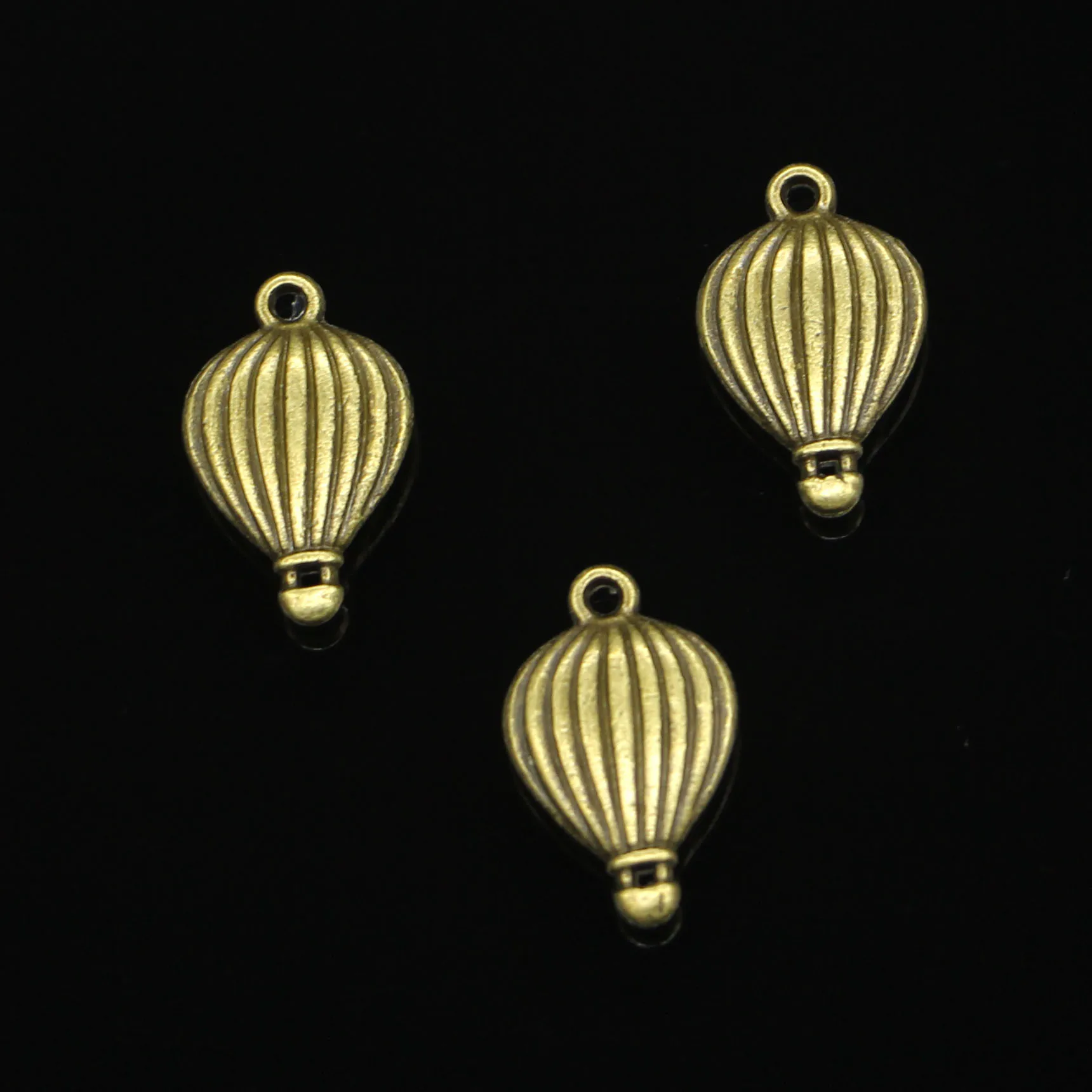 44 шт античные бронзовые шармы с воздушным шаром для самостоятельного