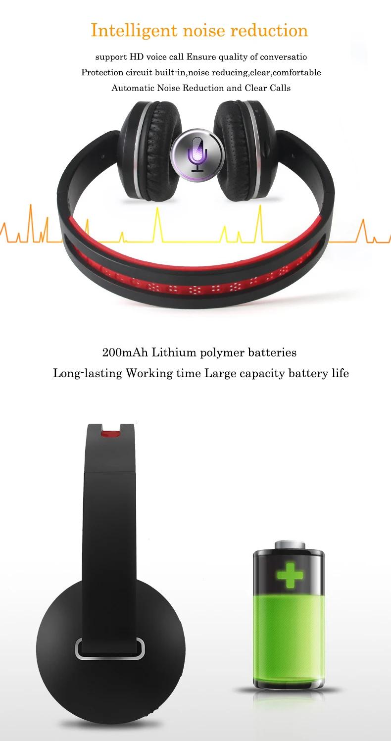 E85 Hifi наушники Bluetooth гарнитура с микрофоном NFC беспроводные наушники TF карта Музыка