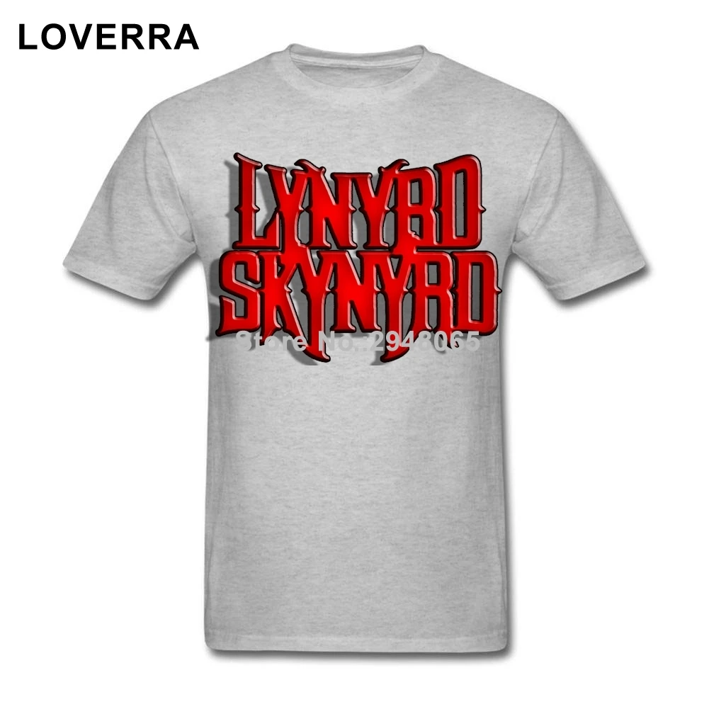 Lynyrd Skynyrd логотип Для мужчин футболка летние шорты рукавом мужской tee 100% хлопок