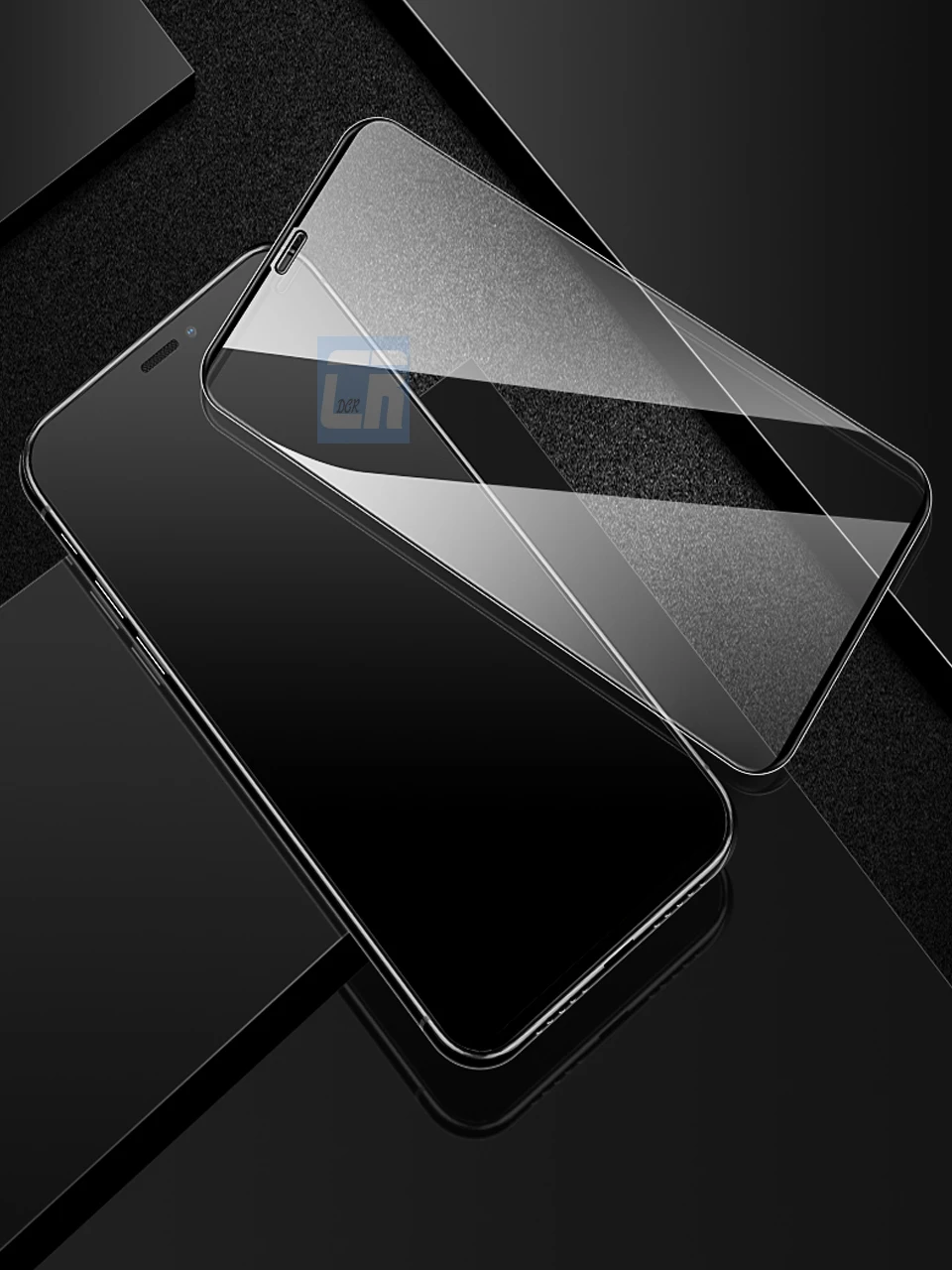 200D, без края, большое окно, не загорается, закаленное стекло для iPhone X, XR, XS MAX, защита на весь экран для iPhone 6, 6 S, 7, 8 Plus, стекло