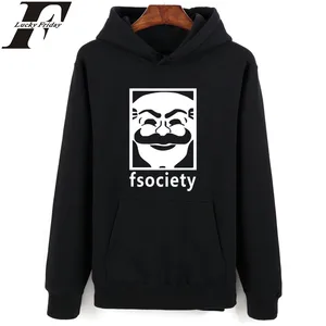 2017 Осень Зима Mr худи с роботом мужской хип-хоп Свитшот мужской спортивный костюм Hombre Moletom уличная брендовая одежда MrRobot