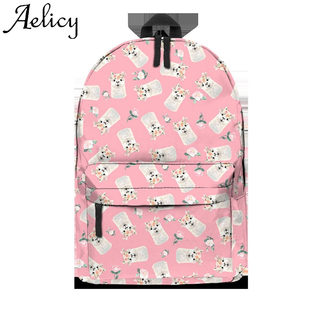 Aelicy сумка из альпаки Ткань Оксфорд 3D цифровая печать Взрывные Модели дорожный