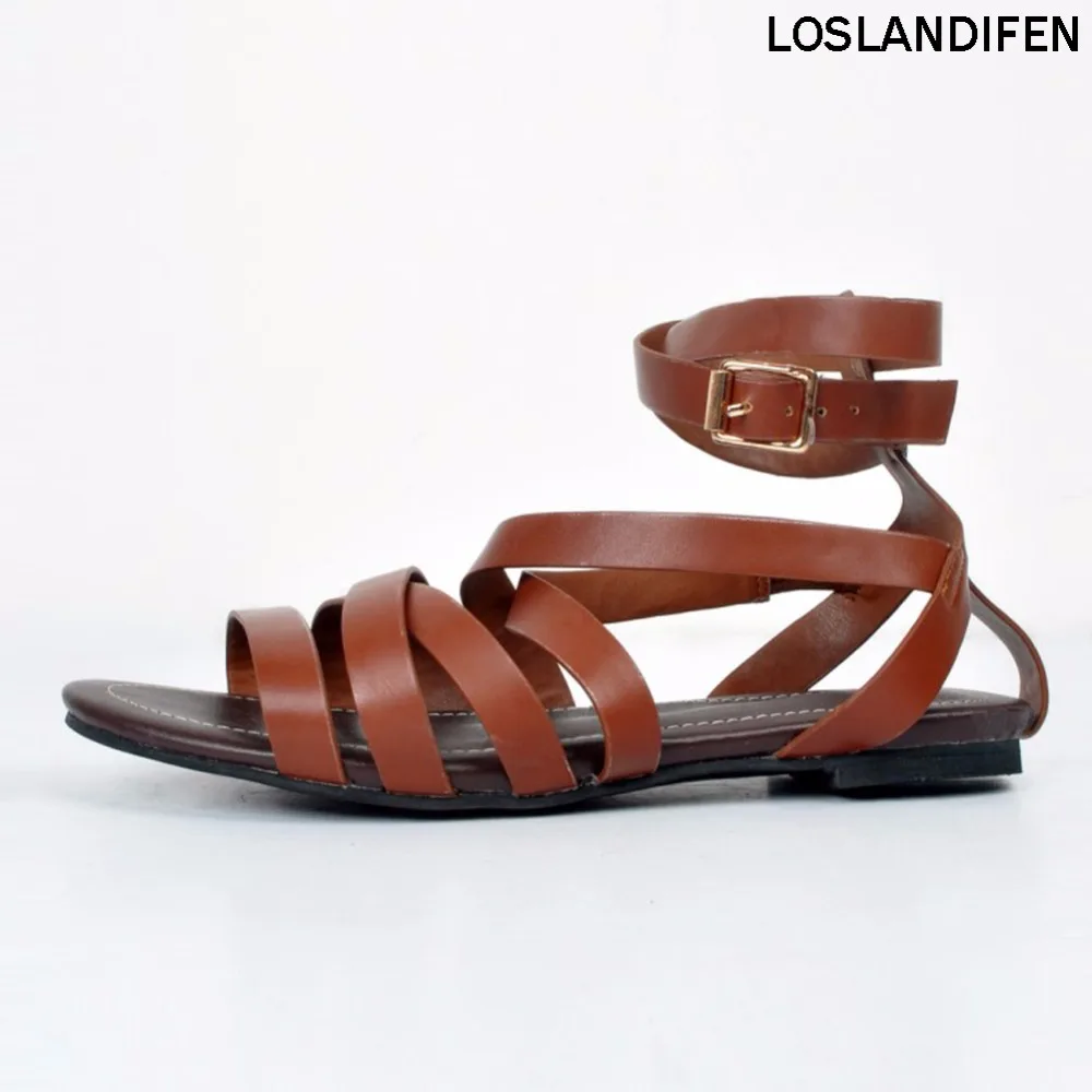 2018 Новые простые повседневные женские модные летние пляжные сандалии ручной