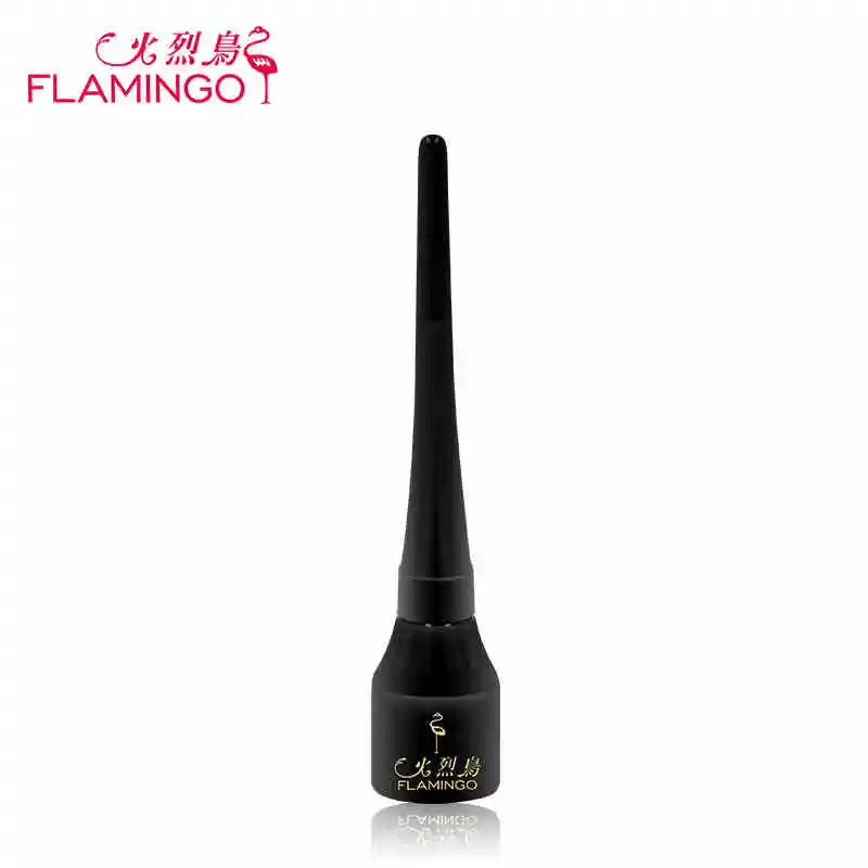 FLAMINGO 2pcs Anti-blooming Long-lasting Easy to Wear Black Natural Safe Liquid Eyeliner Trackable Shipping Way Guyliner |