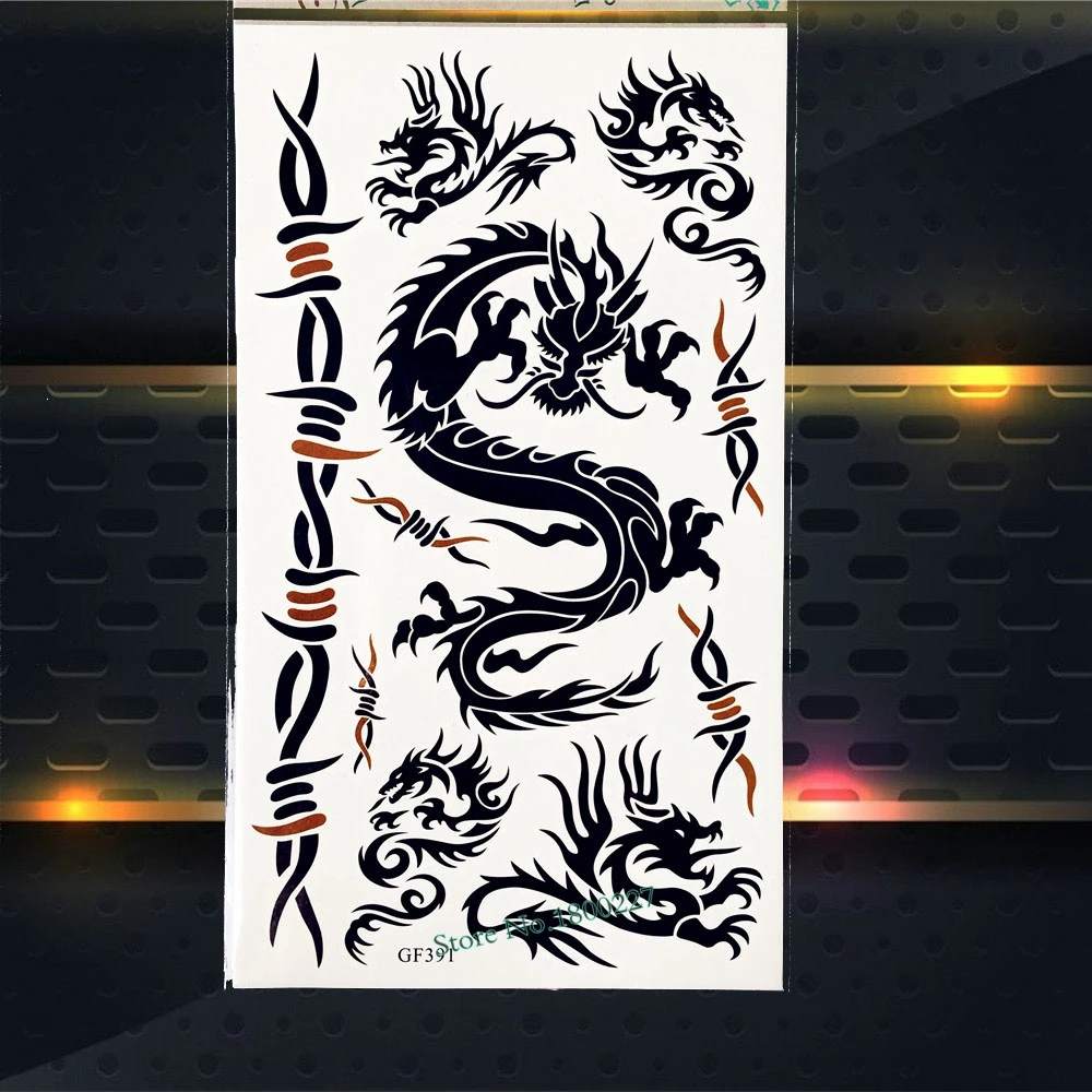 1 шт. Нетоксичная Водонепроницаемая временная татуировка на руку наклейка с