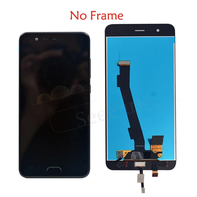 Для Xiaomi Mi Note 3 ЖК дисплей с сенсорным экраном + отпечаток пальца FPC тест хороший