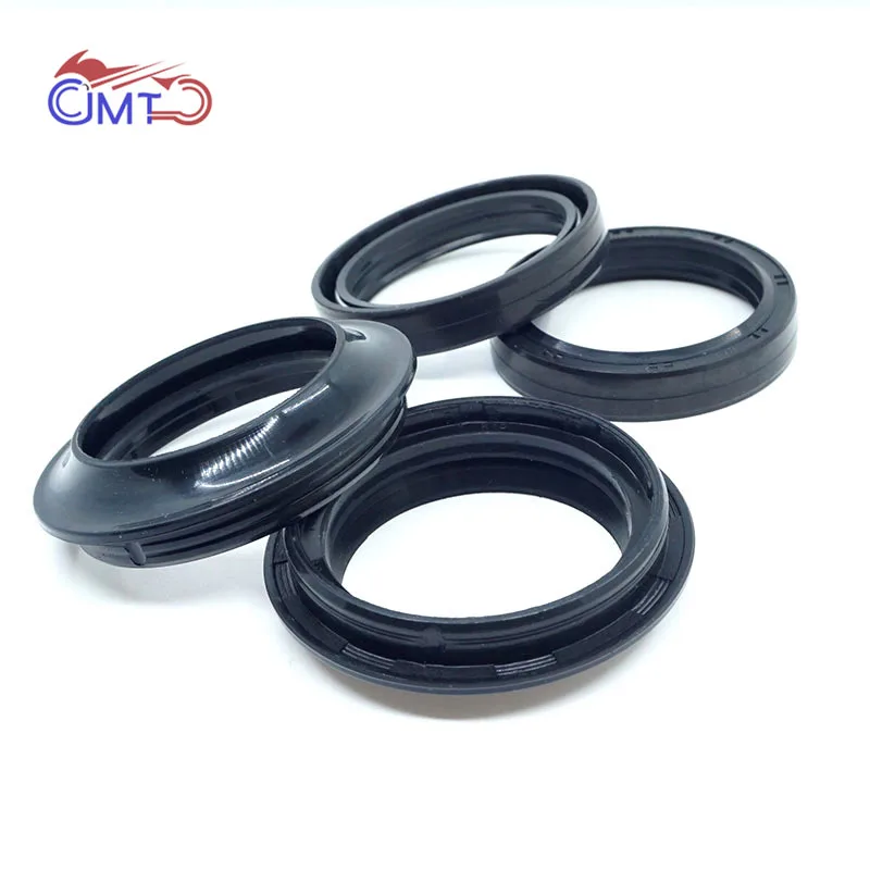 

For Kawasaki Ninja ZX6R ZX6RR ZX 600 636 2003 2004 ER650 ER-6N ER6N 2009-2015 Z650 2017 Front Fork Oil Seals Dust Wiper Kit