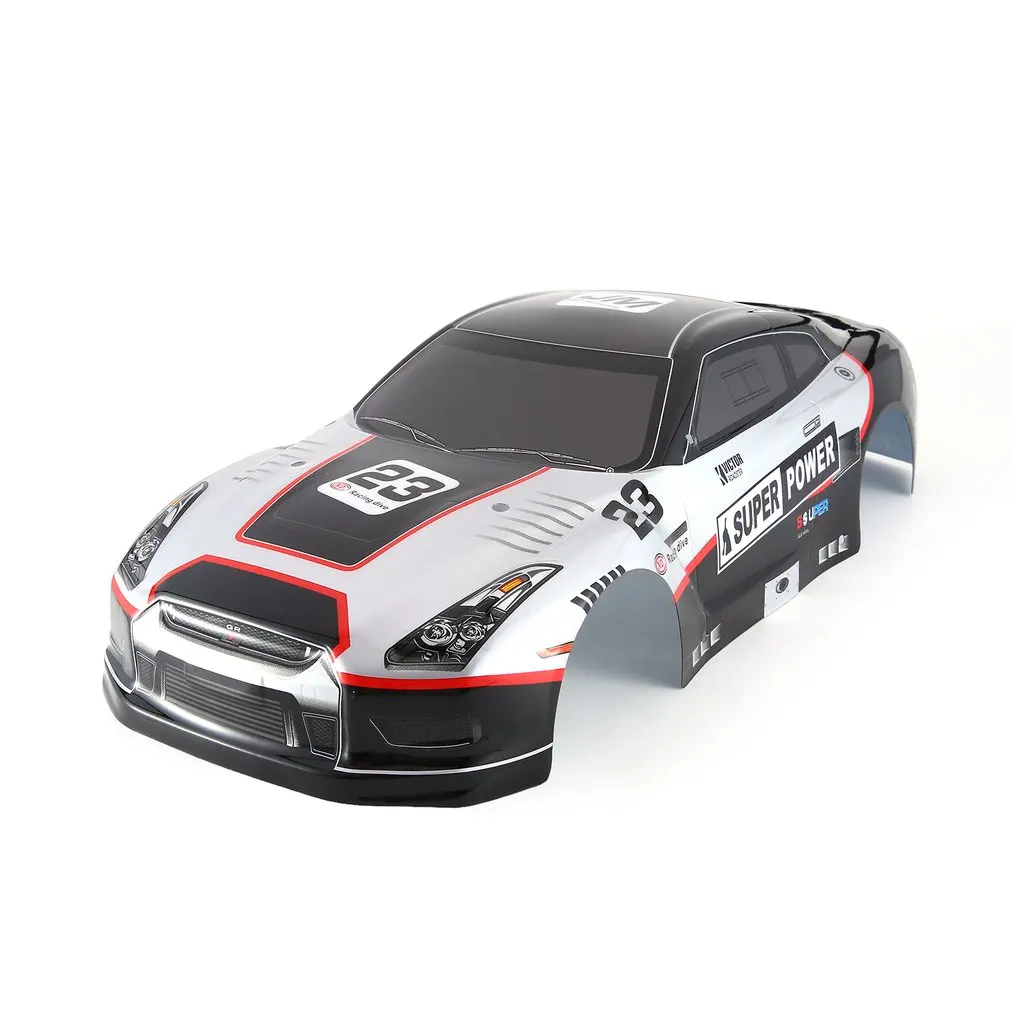 J601-2 1/10 RC автомобильный Корпус Корпуса для J601-7 1:10 для гоночного автомобиля плоский спортивный Дрифт автомобиль RTR игрушки запчасти Muitlcolors - Цвет: J601-2