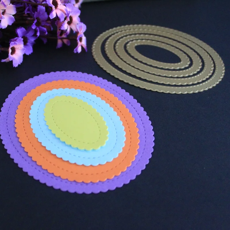 Металлические режущие штампы трафареты для рукоделия скрапбукинга тиснение