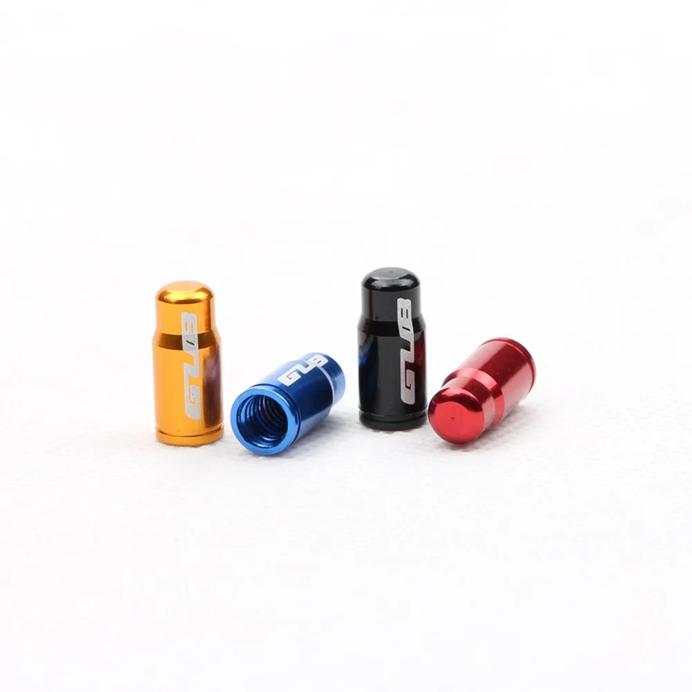 

50pcs GUB Bicycle Anodized Dust Cover MTB Road Bike French Type Wheel Tire Valve Cap Anti-dust Cover Presta Valve