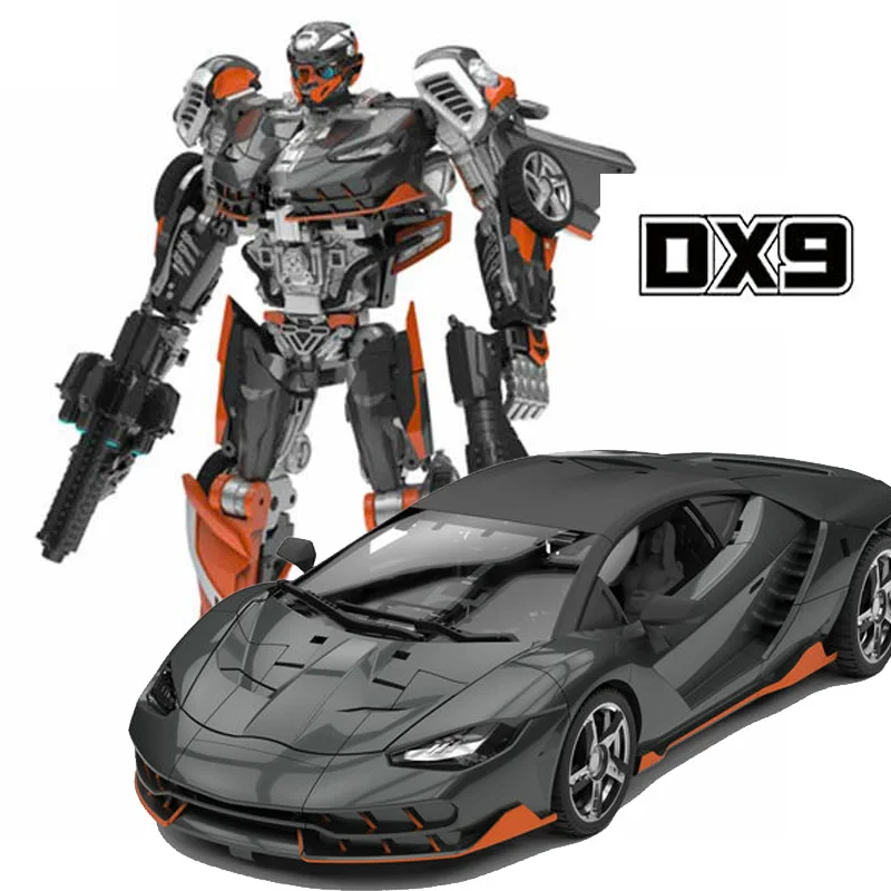 

DX9 K3 LA HIRE Transformation Hot Rodimus Phantom Primary Color MP Ratio Anime Movie Series Alloy Action Figure Robot Model Toys