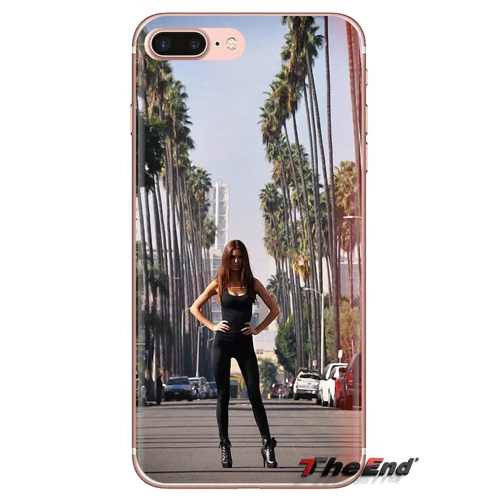 Nina Dobrev Дневники вампира прозрачные мягкие чехлы для Samsung Galaxy A3 A5 A7 A9 A8 Star A6 Plus 2018 2015