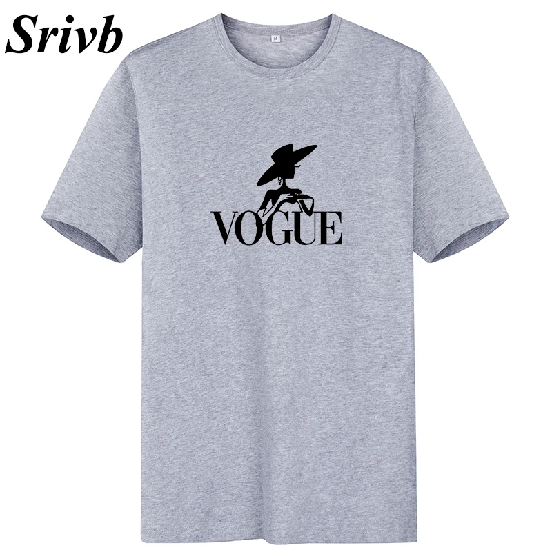 Женская футболка с буквенным принтом Srivb Vogue летняя повседневная коротким