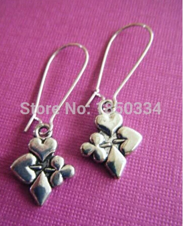 20 пар модных четырехцветных цветов для женщин в подарочной коробке DIY Ювелирные