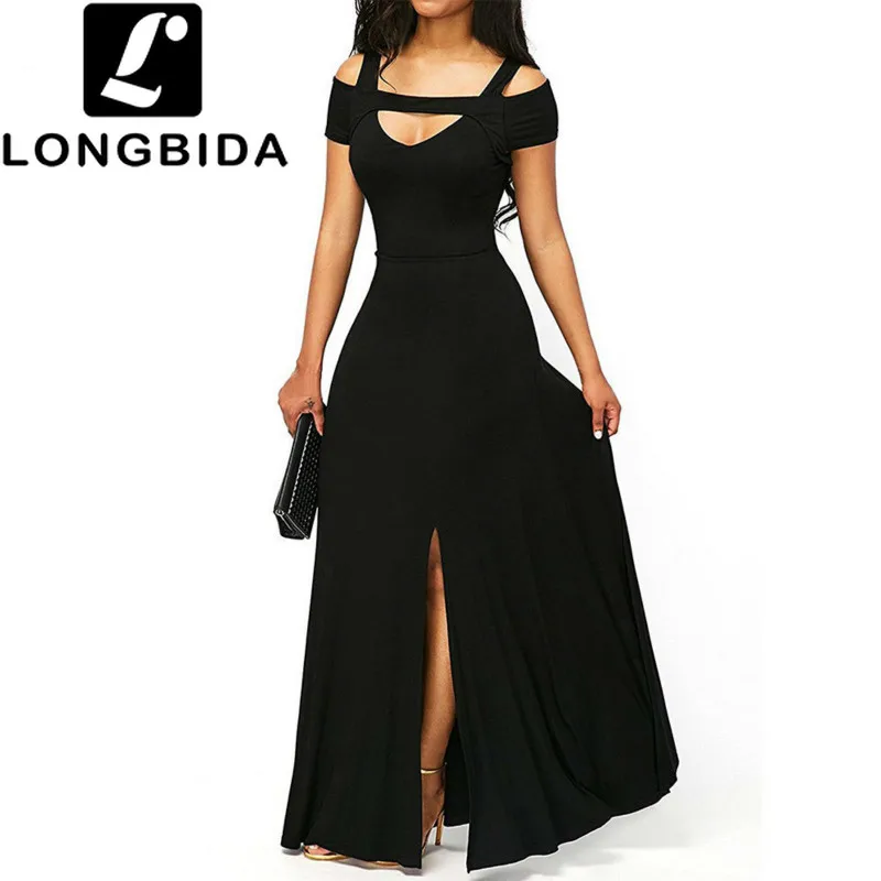 Большие размеры модное женское элегантное платье сексуальные вечерние платья