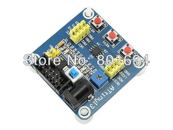 Макетная плата ATtiny13 AVR мини Системная обучающая с USB кабелем|board board|board developmentboard usb