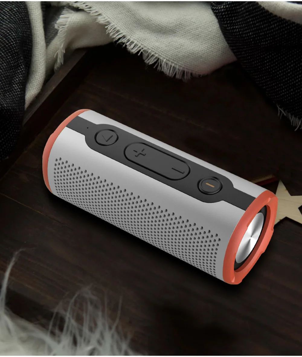 Портативный Bluetooth динамик открытый водонепроницаемый беспроводной бас звук стерео объемный сабвуфер Поддержка громкой связи AUX MP3 Воспроизведение музыки