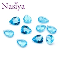 nasiya created multicolor stone beads water drop grass beads for ring necklace earrings jewelry accessories diy 10 pcs