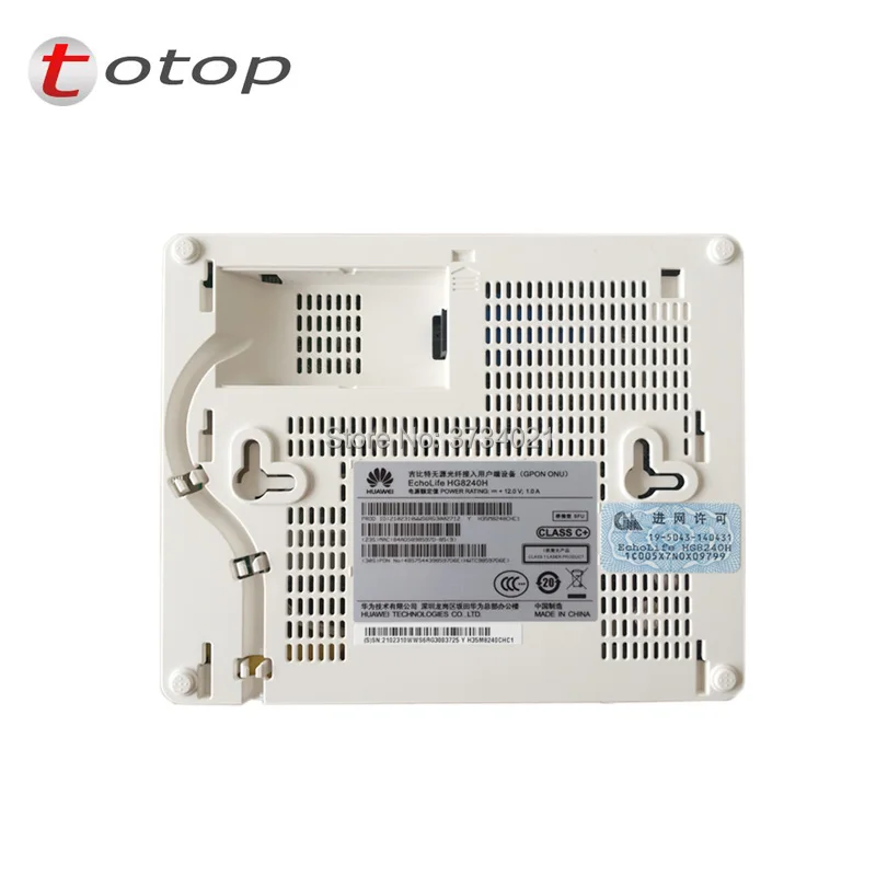Оригинальный Хуа Вэй Ecolife HG8240H GPON ONT ONU с 4GE 2 горшка. 1BBU SIP SC-UPC разъем такой же