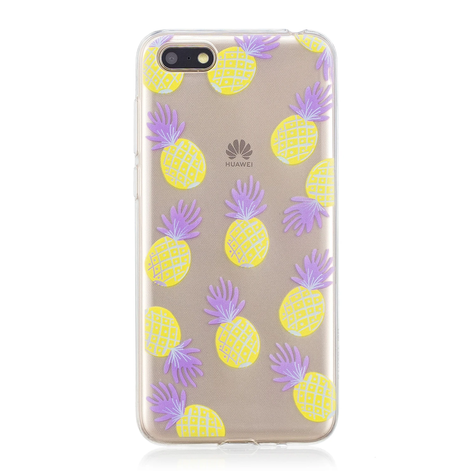 Newest 2019 Fashion Case For Huawei Y5 Y 5 2018 Transparent Soft Silicone TPU Cover Mobile Phone Protective Cases Fundas Coque |